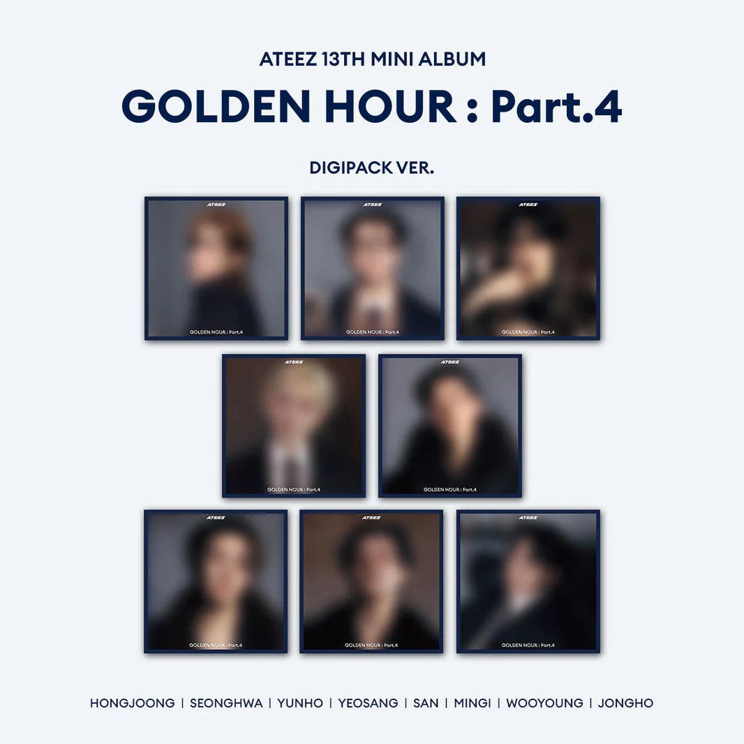 ATEEZ - GOLDEN HOUR : Part.4 [Digipack Ver] – KPHORIA