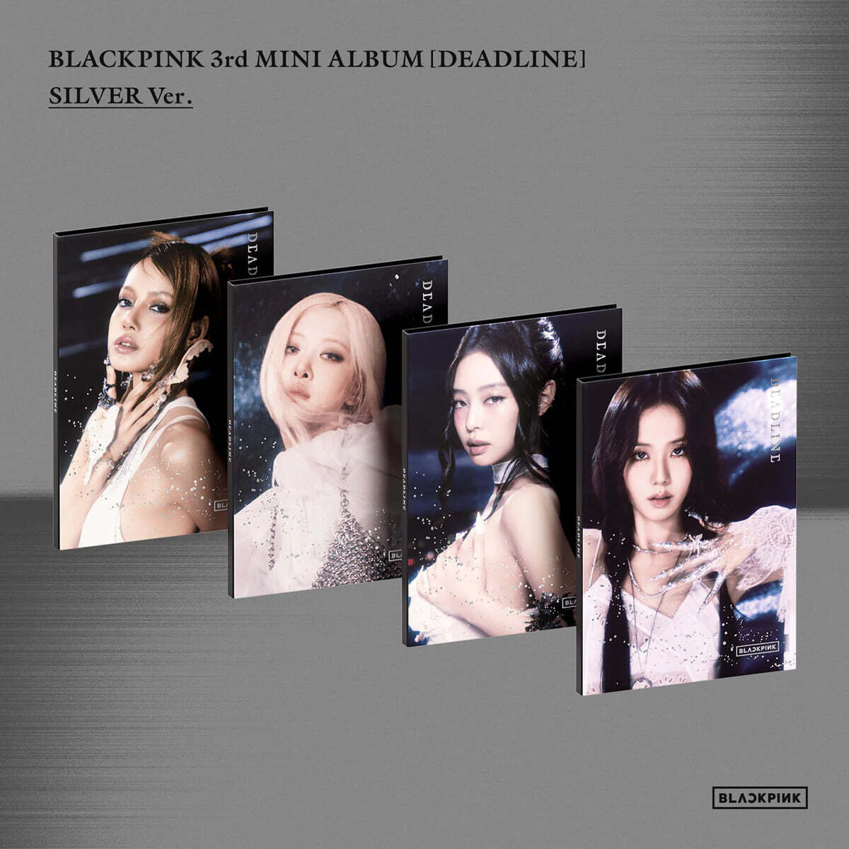 BLACKPINK DEADLINE ポップアップ リサ キーリング ロング 等 BLACKPINK - DEADLINE [Silver Ver/Digipack Ver] – KPHORIA