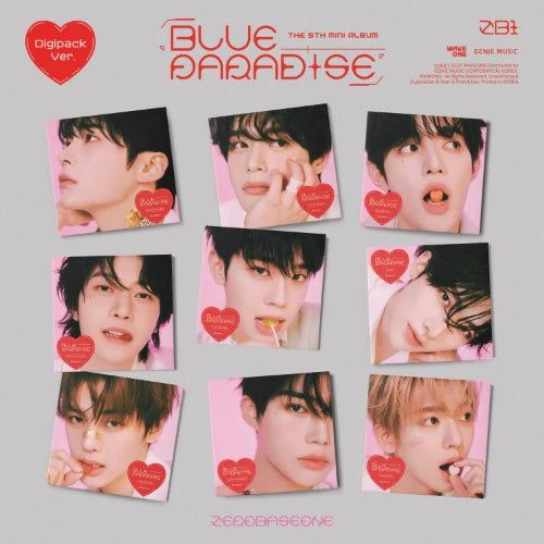 ZEROBASEONE - BLUE PARADISE [Digipack Ver]