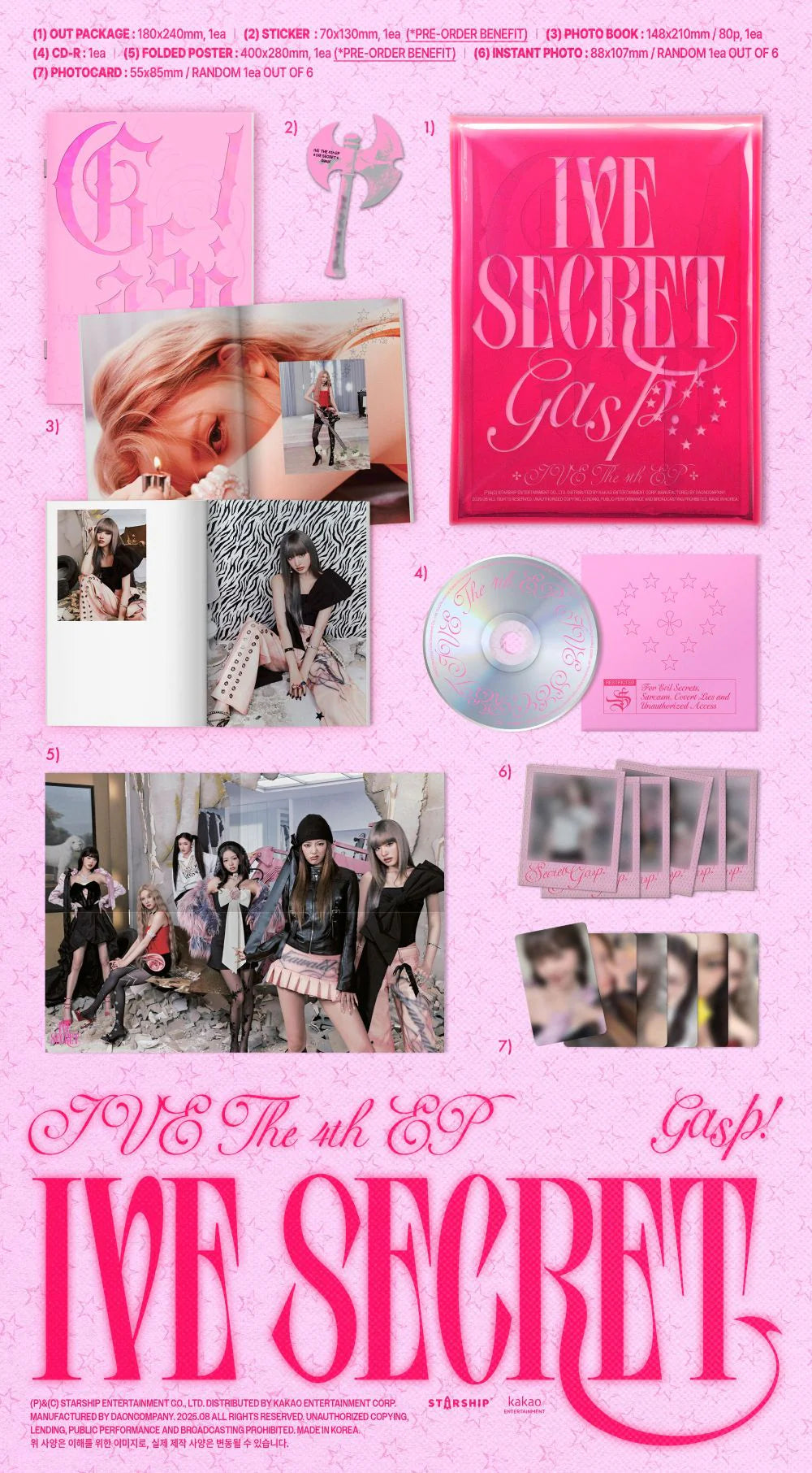 IVE - IVE SECRET [Photobook Ver]