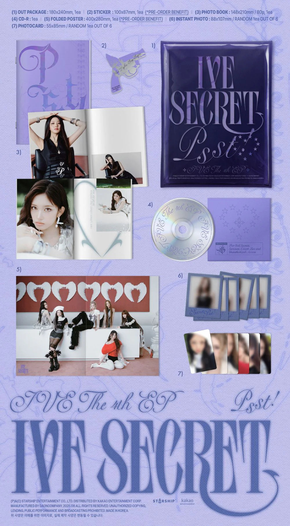 IVE - IVE SECRET [Photobook Ver]