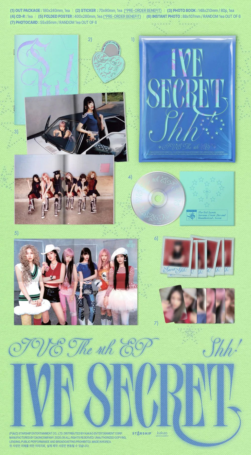 IVE - IVE SECRET [Photobook Ver]