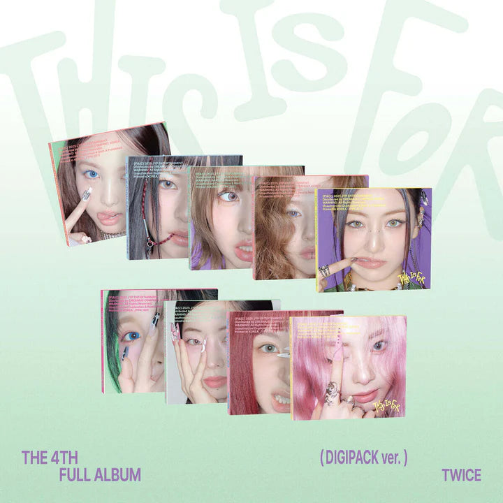 TWICE - THIS IS FOR [Digipack Ver]