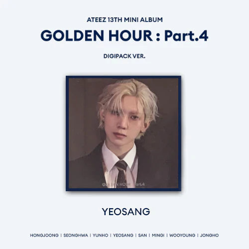 ATEEZ - GOLDEN HOUR : Part.4 [Digipack Ver]