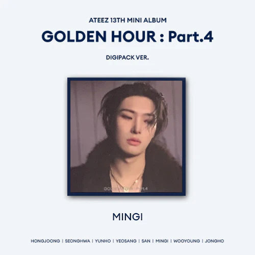 ATEEZ - GOLDEN HOUR : Part.4 [Digipack Ver]
