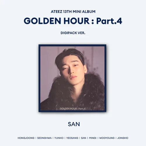 ATEEZ - GOLDEN HOUR : Part.4 [Digipack Ver]