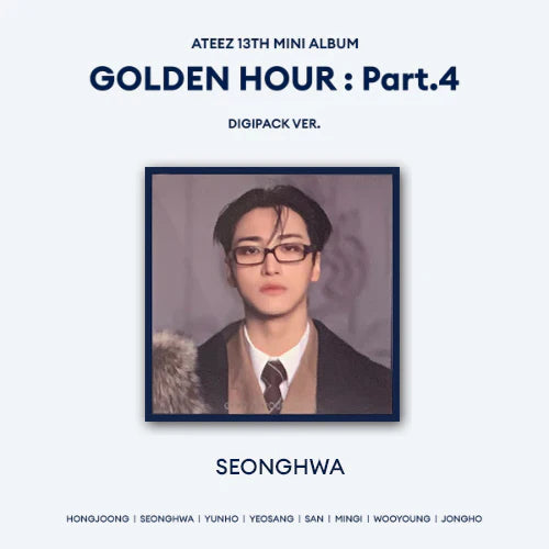 ATEEZ - GOLDEN HOUR : Part.4 [Digipack Ver]